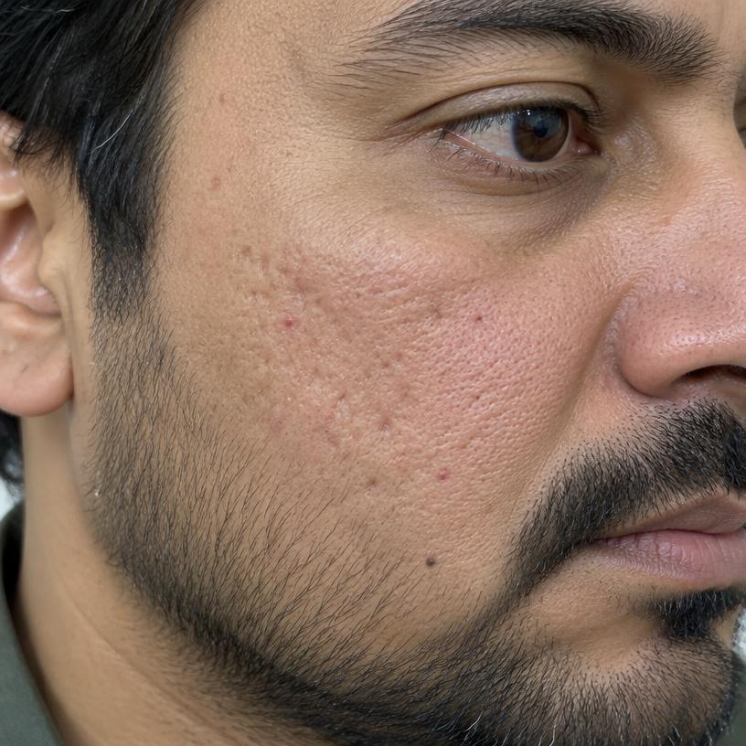 Level 2 skin example 2: Moderate concerns